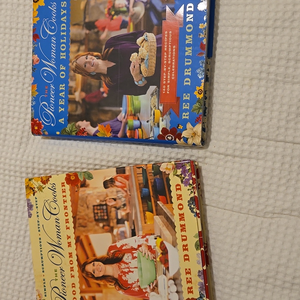 Pioneer Woman Cookbooks set of 2